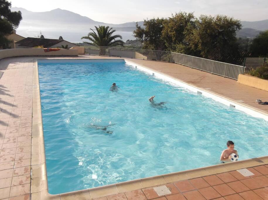Appart 5 Personnes A Porticcio Avec 2 Piscines Materiel Enfant ,Bebe Clim Zewnętrze zdjęcie